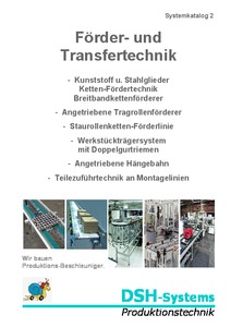 Systemkatalog 2: Fördertechnik und Transfertechnik